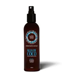 Hidratante Capilar Para Todos os Tipos de Cabelo Água de Coco Lcs