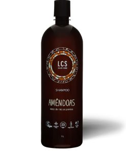 Shampoo Amêndoas Para Cabelos Ressecados 1000 ml Lcs