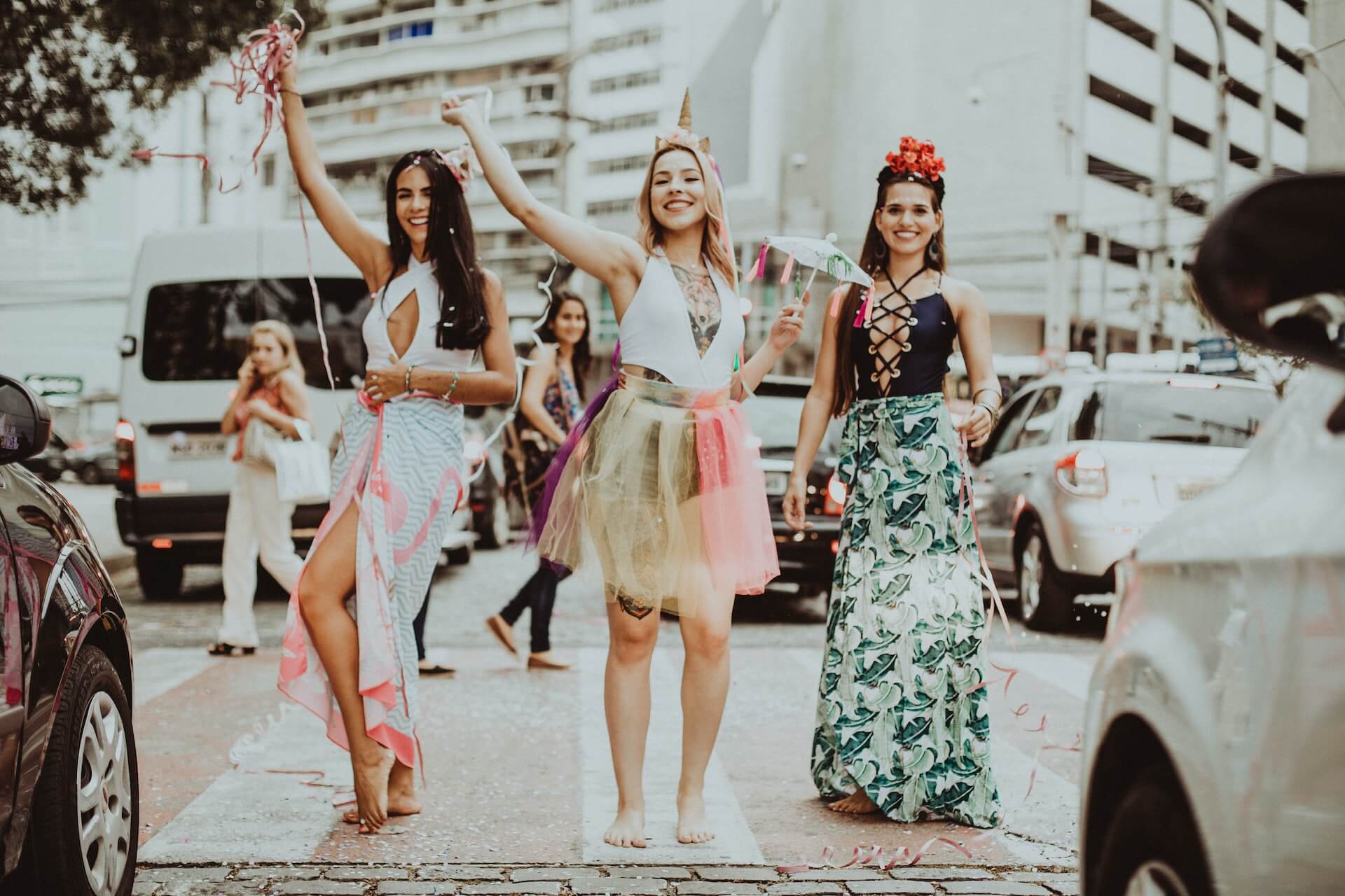 penteados de carnaval